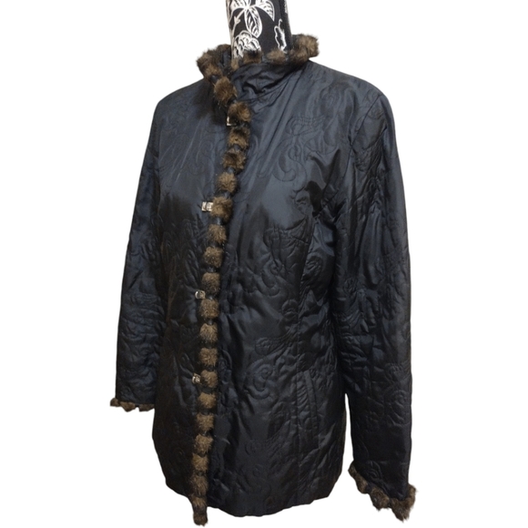 Cabi Winter Jacket Lightweight Hip Length - Picture 5 of 12